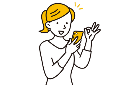 お金を持ち喜ぶ男性